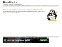 Tablet Screenshot of hugoribeiro.com.br